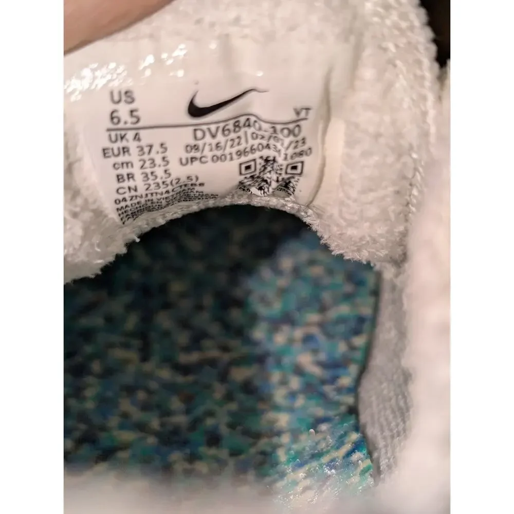 Nike Shoes Women's 6.5 Air Vapormax 2023 FK Flyknit White Platinum (DV6840 100)
